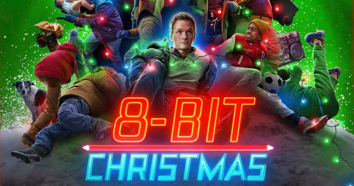 8 Bit Christmas Movie Flyer