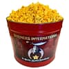 2 gallon popcorn tin with Orak Shriners logo