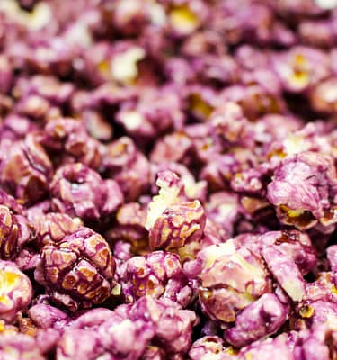 Grape Flavor Popcorn