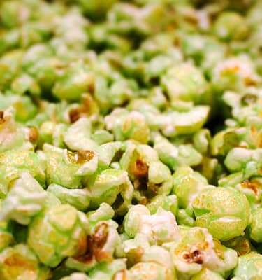 Green Apple Flavor Popcorn