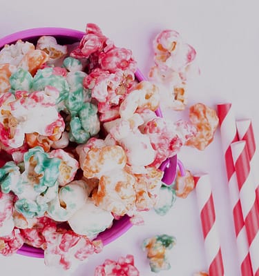 Candied Flavored Popcorn