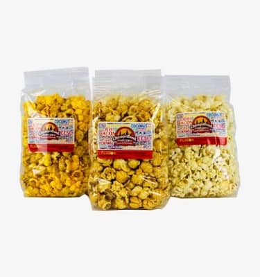 4 cup bags of Chicagoland popcorn